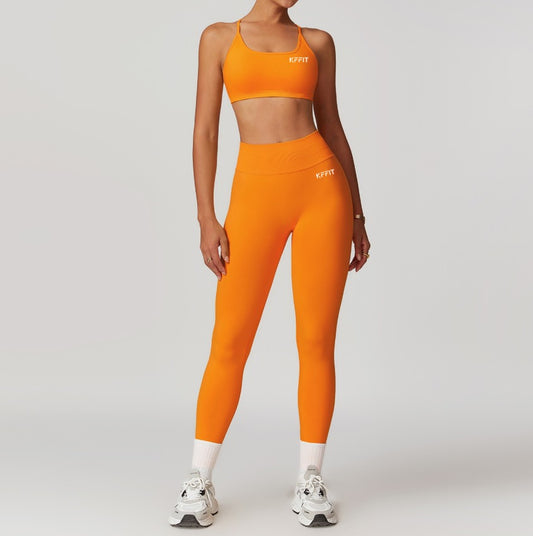 GSPB01 - KFFIT High-Waisted Sports Bra & Leggings Set